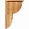 Ekena Millwork Crestline Rough Sawn Corbel w/Backplate, Western Red Cedar, 6"W x 14"D x 22"H COR06X14X22CRE01RWR - alternate 4